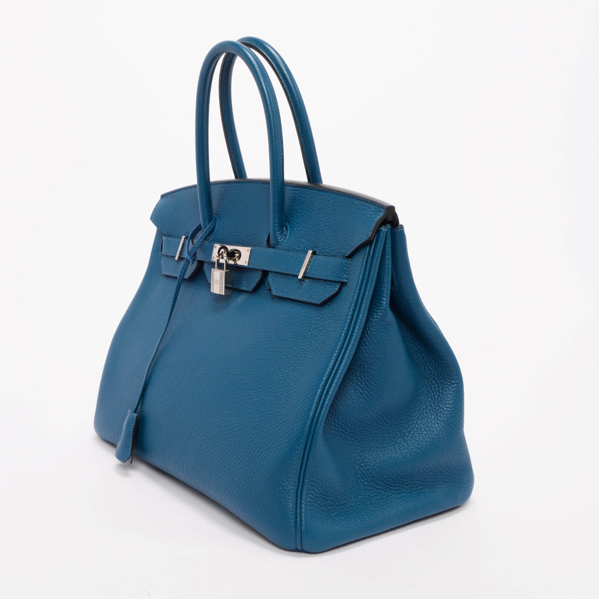 Hermes Bleu de Galice Togo Birkin 35