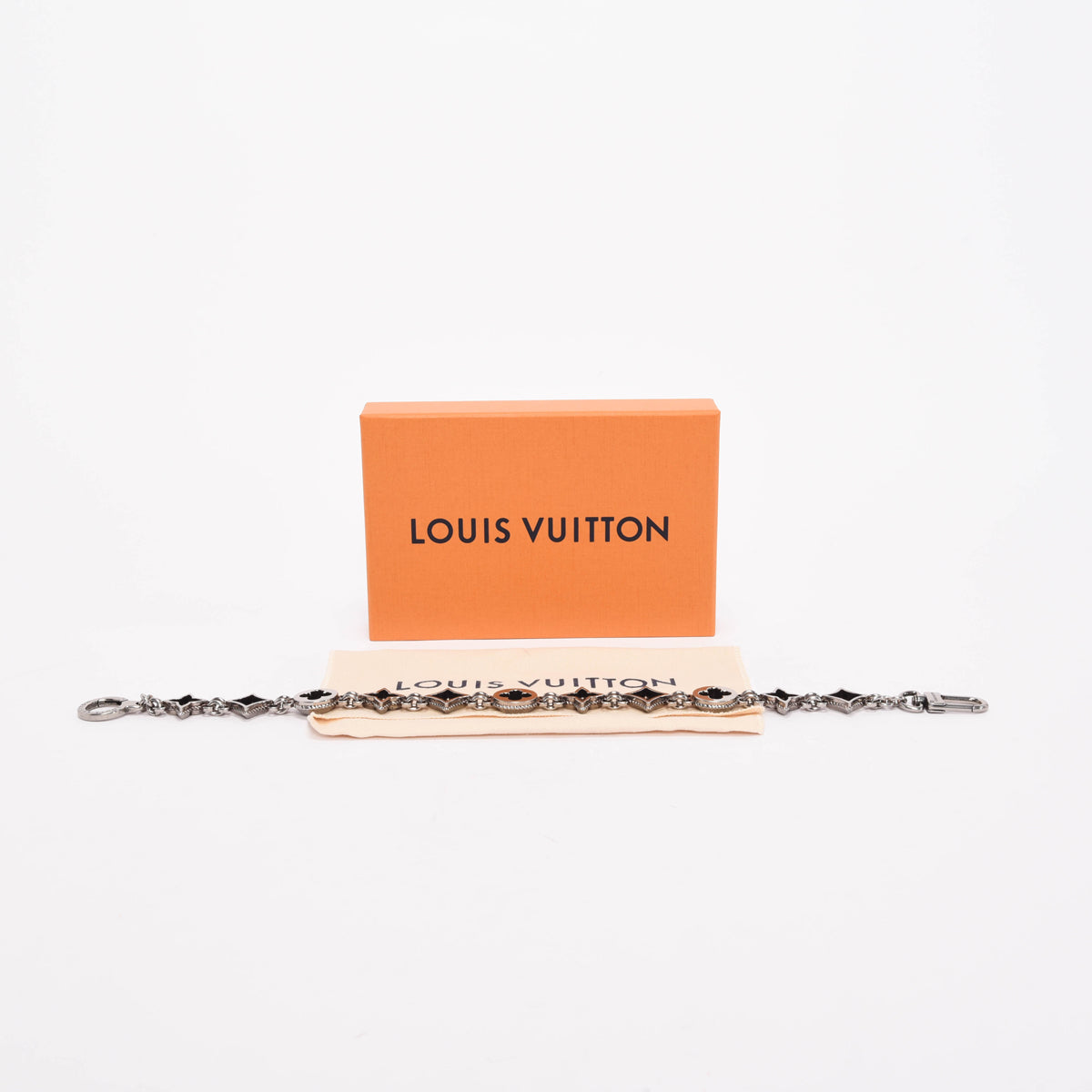 Louis Vuitton Aged Silver Western Bag Charm