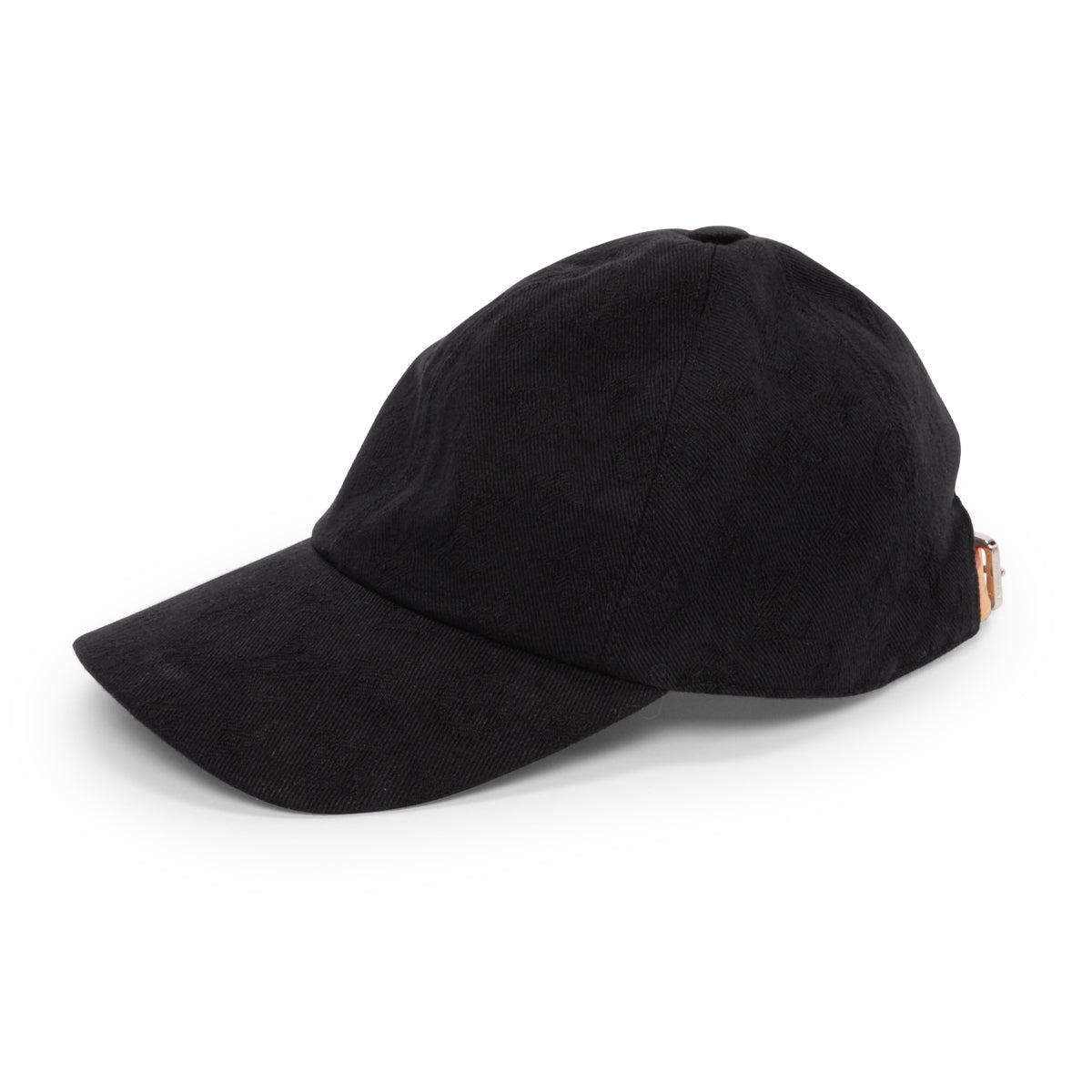 Louis Vuitton Black Monogram Essential Cap