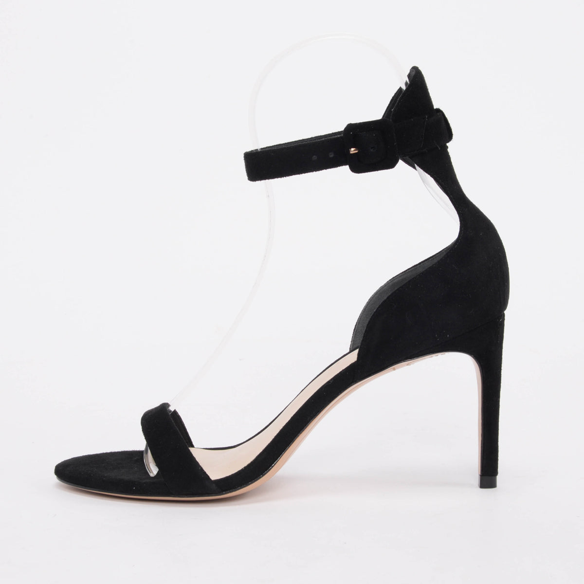 Sophia Webster Black Suede Nicole Mid Sandals 39