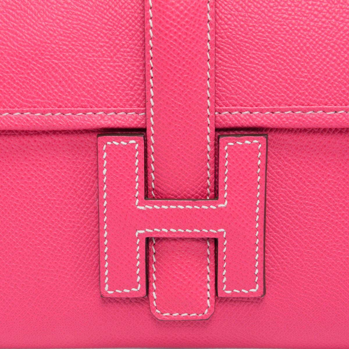 Hermes Rose Tyrien Epsom Jige Elan 29 Clutch