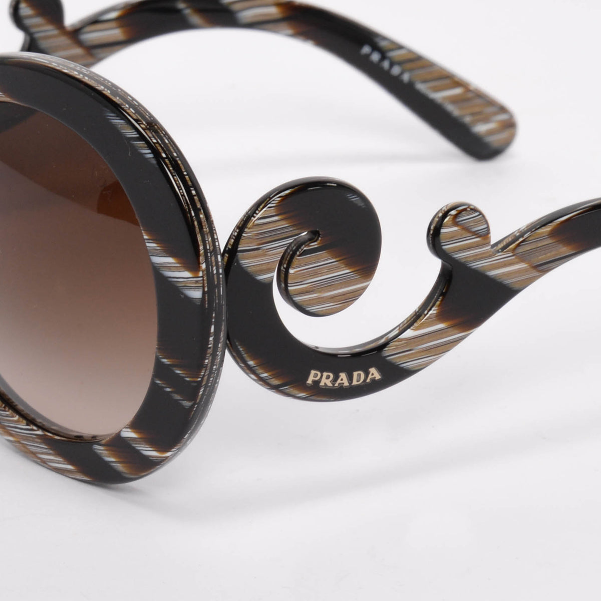 Prada Havana Baroque Sunglasses