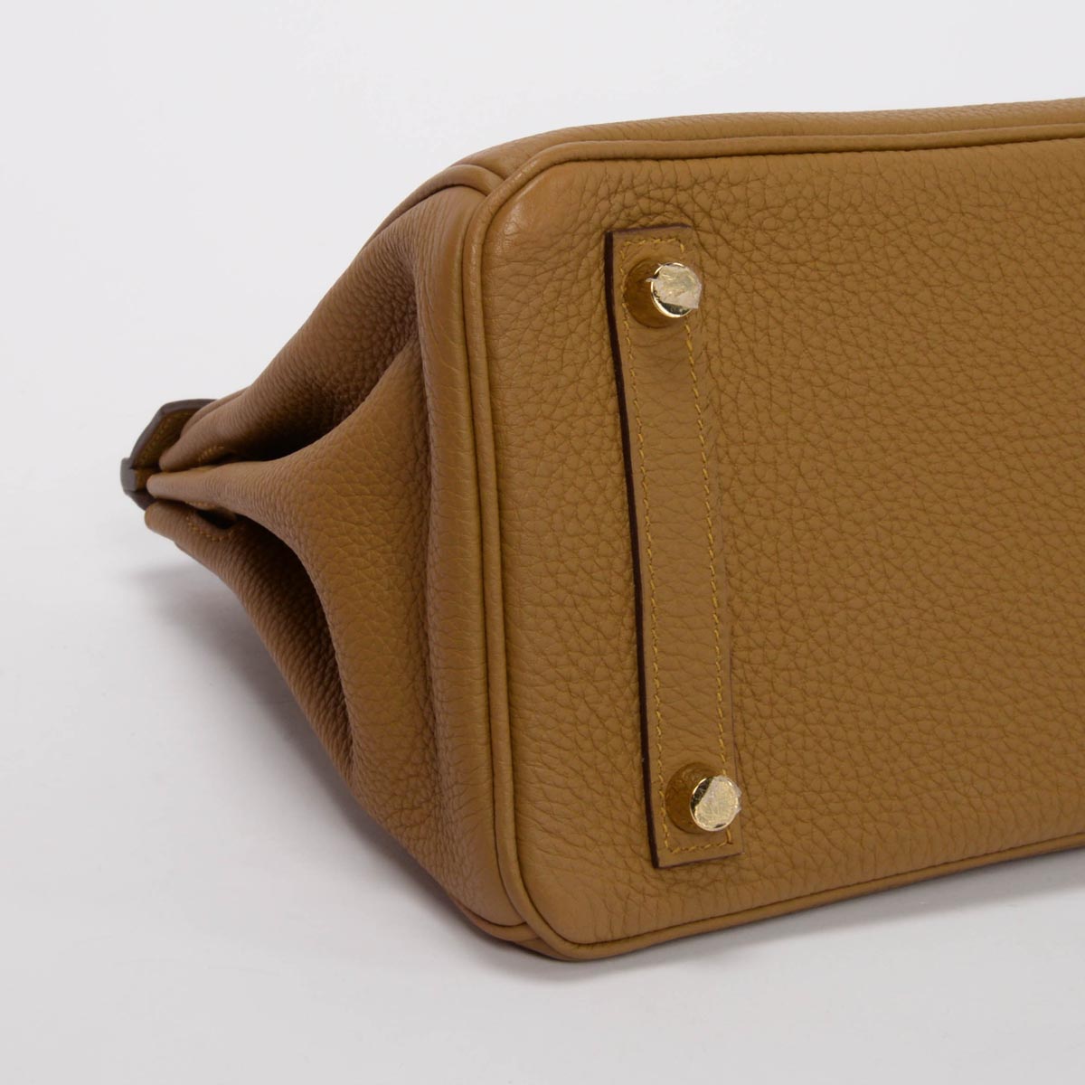 Hermes Bronze Dore Togo Birkin 25 GHW