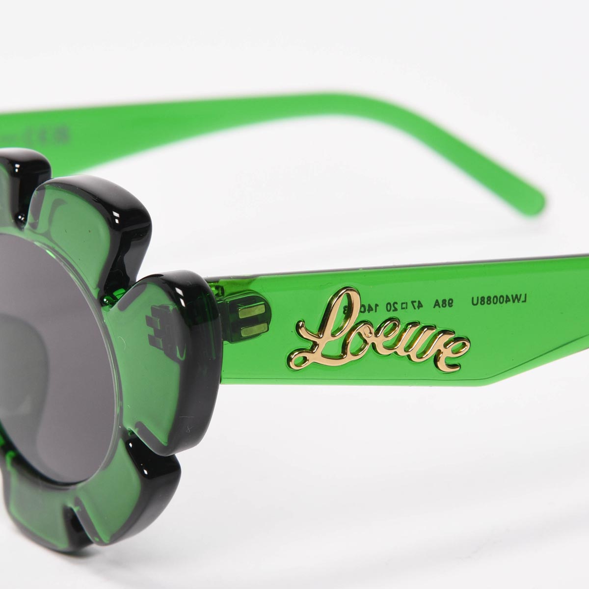 Loewe x Paula's Ibiza Green Cat Eye Sunglasses
