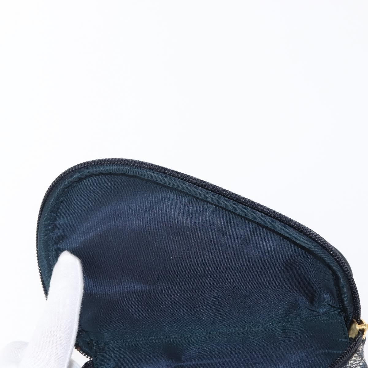 Dior Blue Diorissimo Saddle Cosmetic Pouch