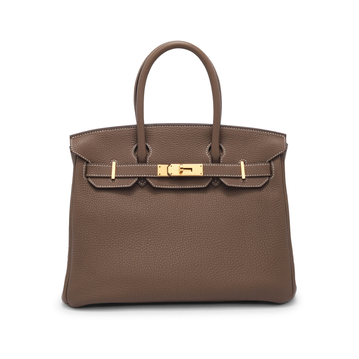 Hermes Etoupe Togo Birkin 30 GHW