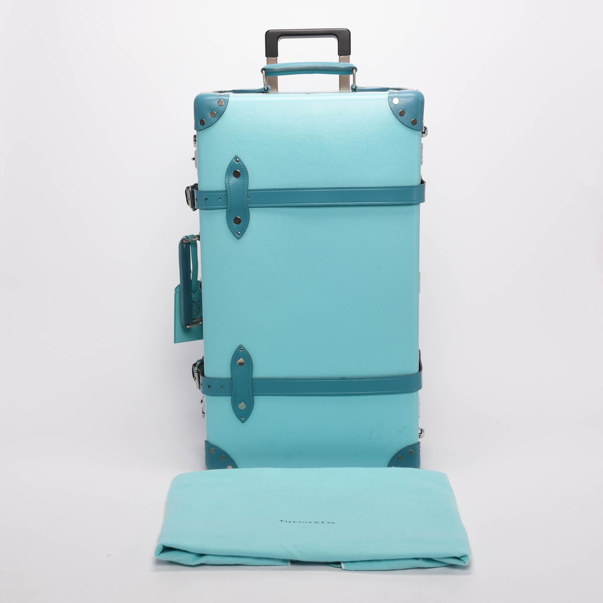 Tiffany & Co x Globe Trotter Tiffany Blue Rolling Luggage