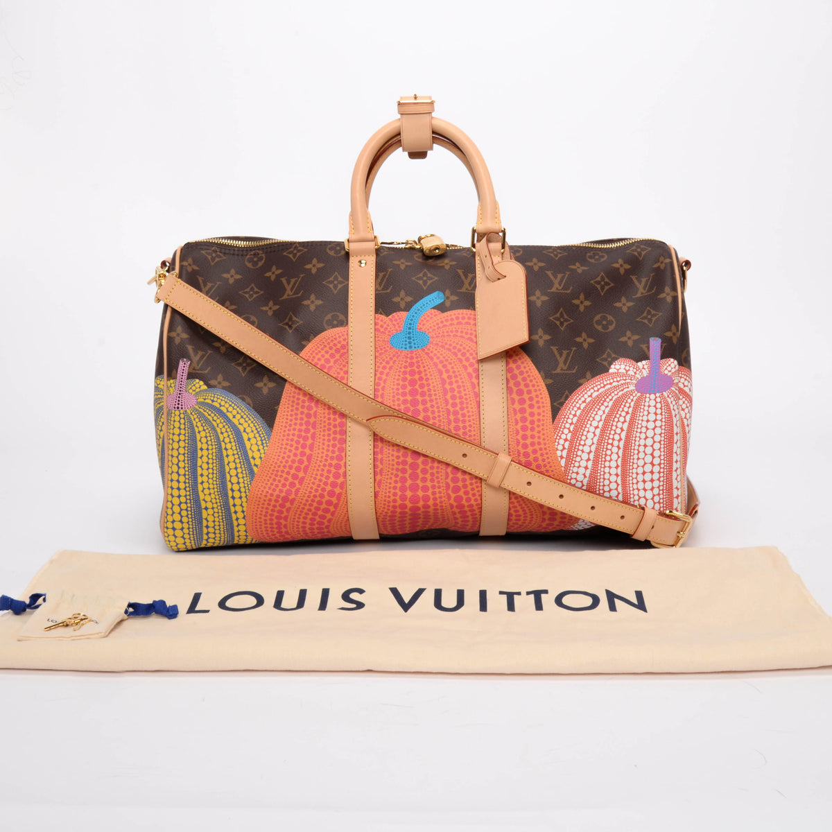 Louis Vuitton Monogram Pumpkins Keepall Bandouliere 45