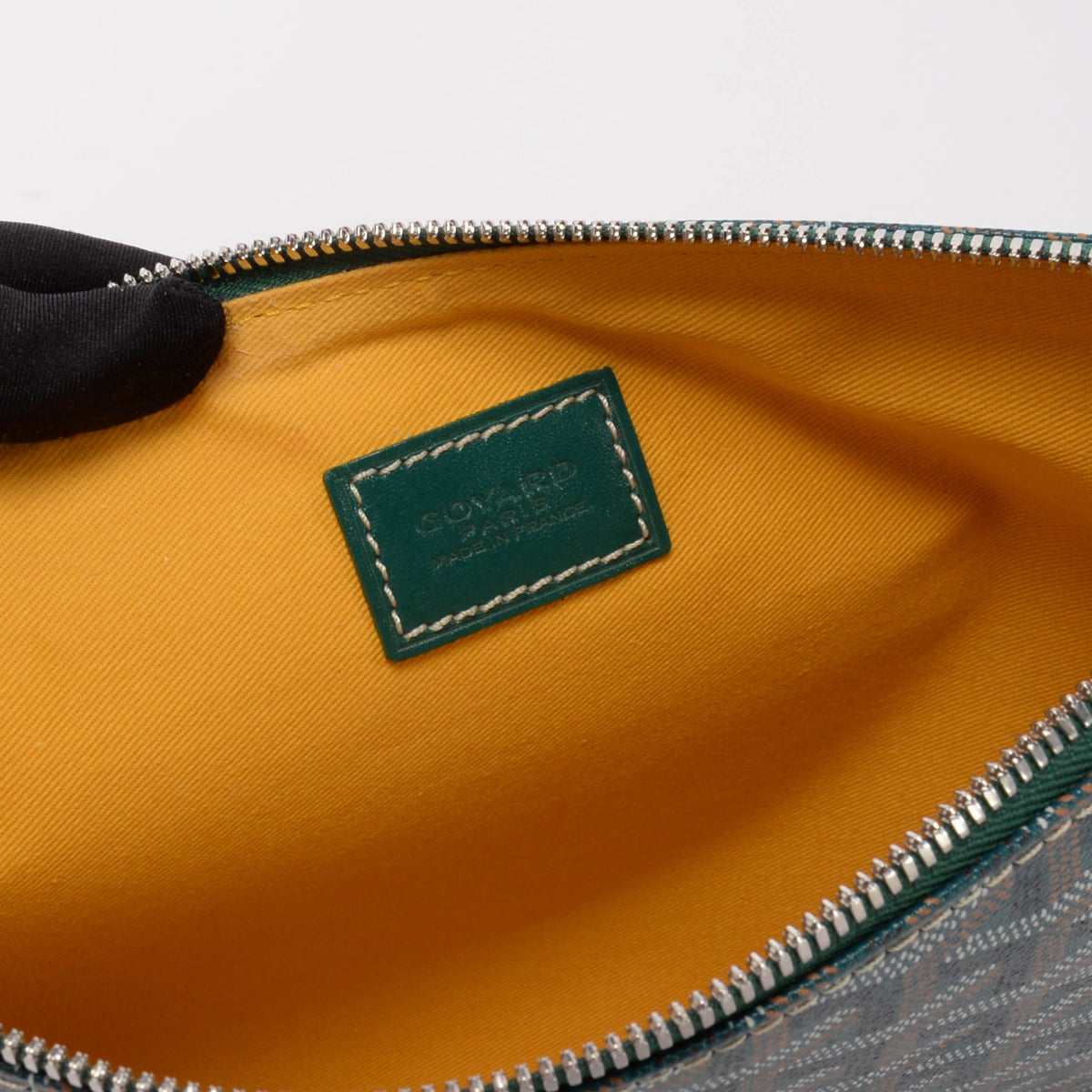 Goyard Green Goyardine Senat MM Pouch