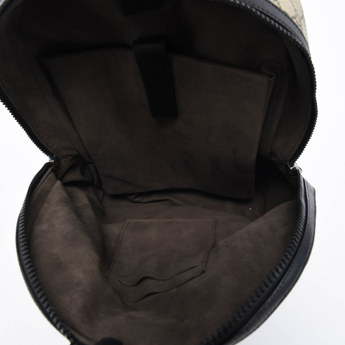 Gucci Black GG Supreme Eden Backpack