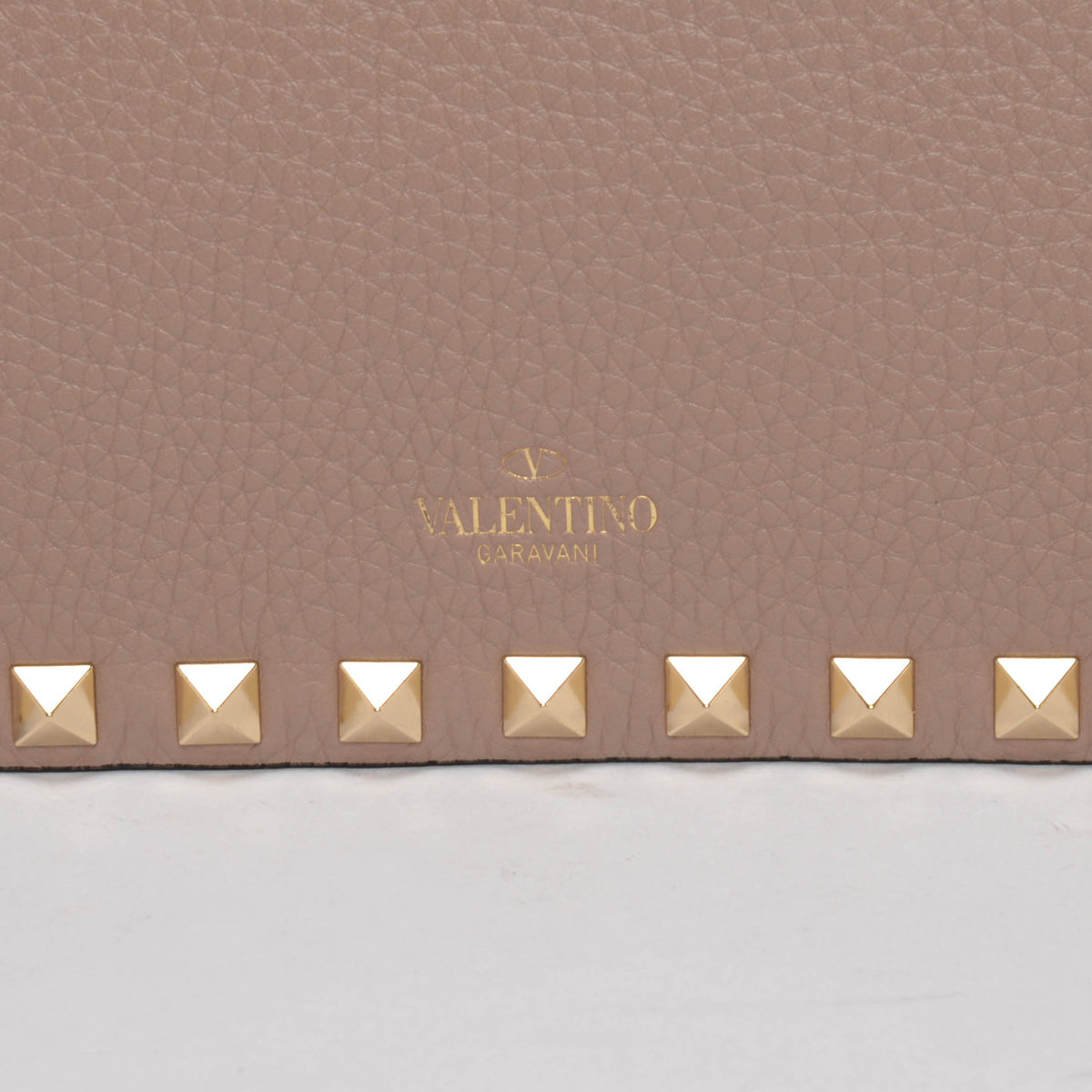 Valentino Poudre Grained Calfskin Rockstud Mini Bag
