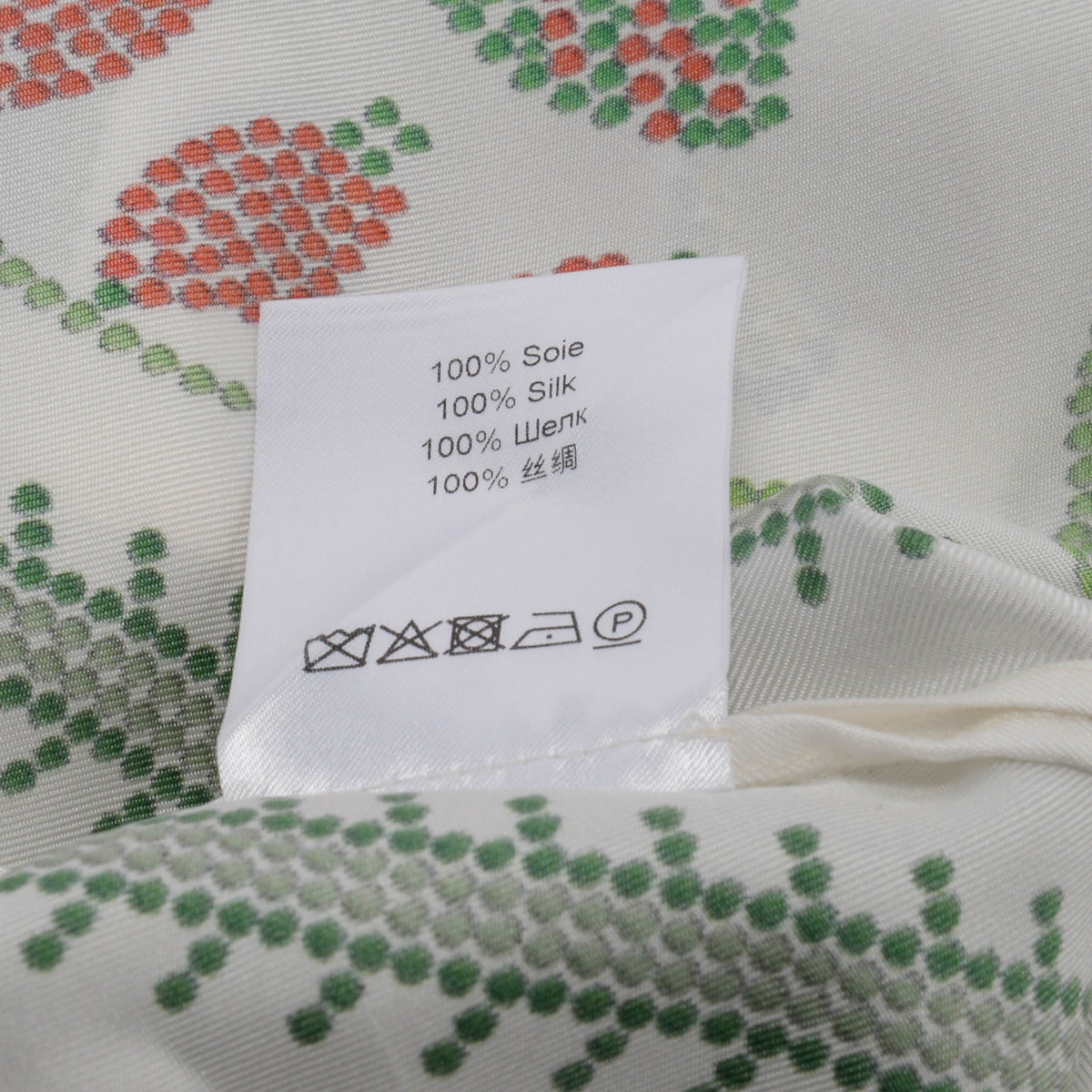 La DoubleJ White & Multicolour Silk Grenadilla Print Blouse S