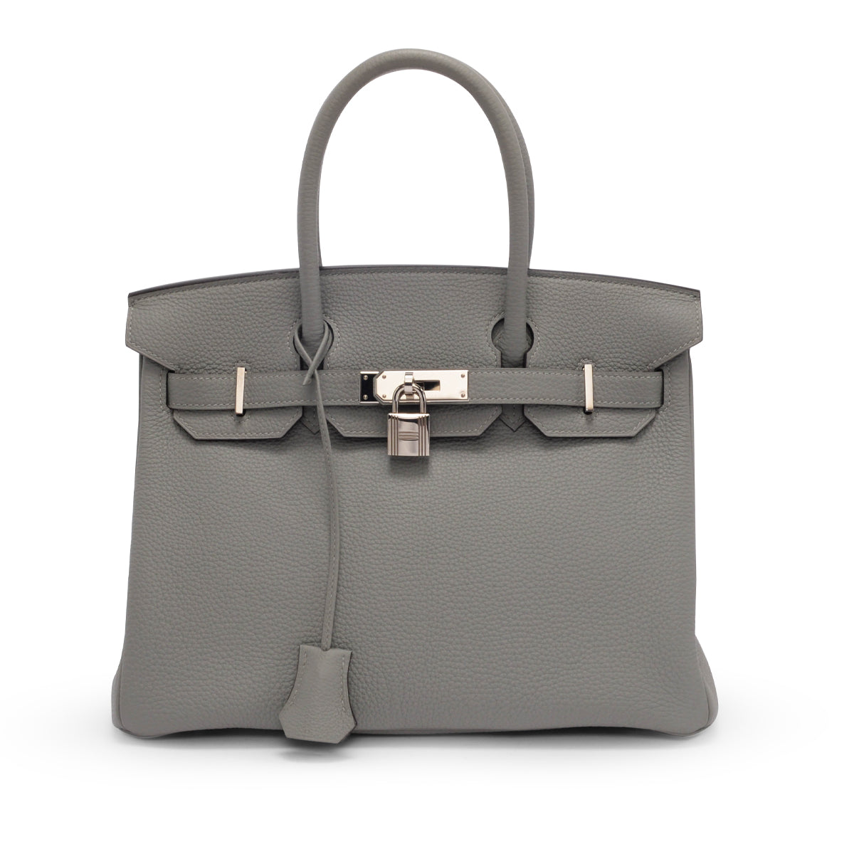 Hermes Gris Mouette Clemence Birkin 30