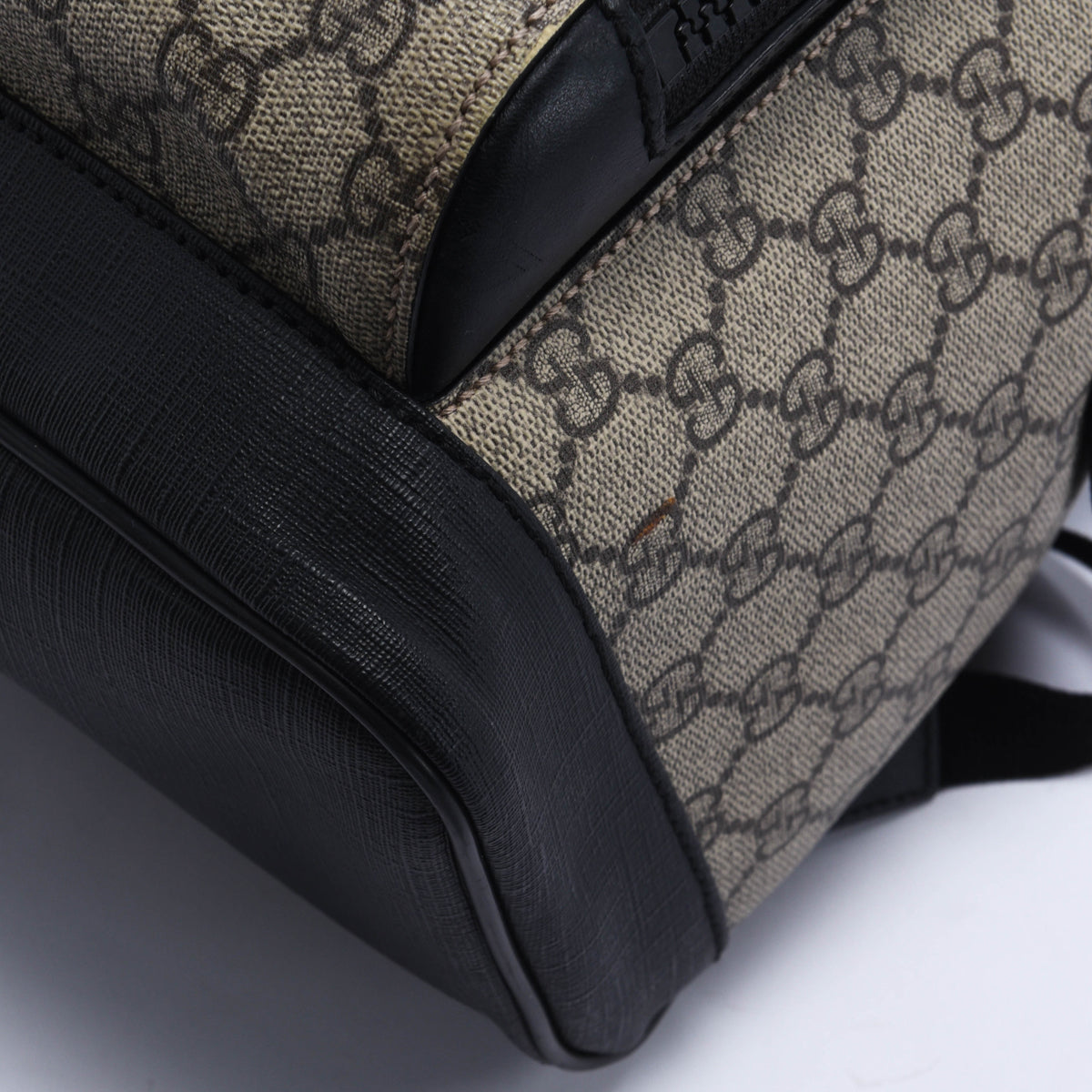 Gucci Black GG Supreme Eden Backpack