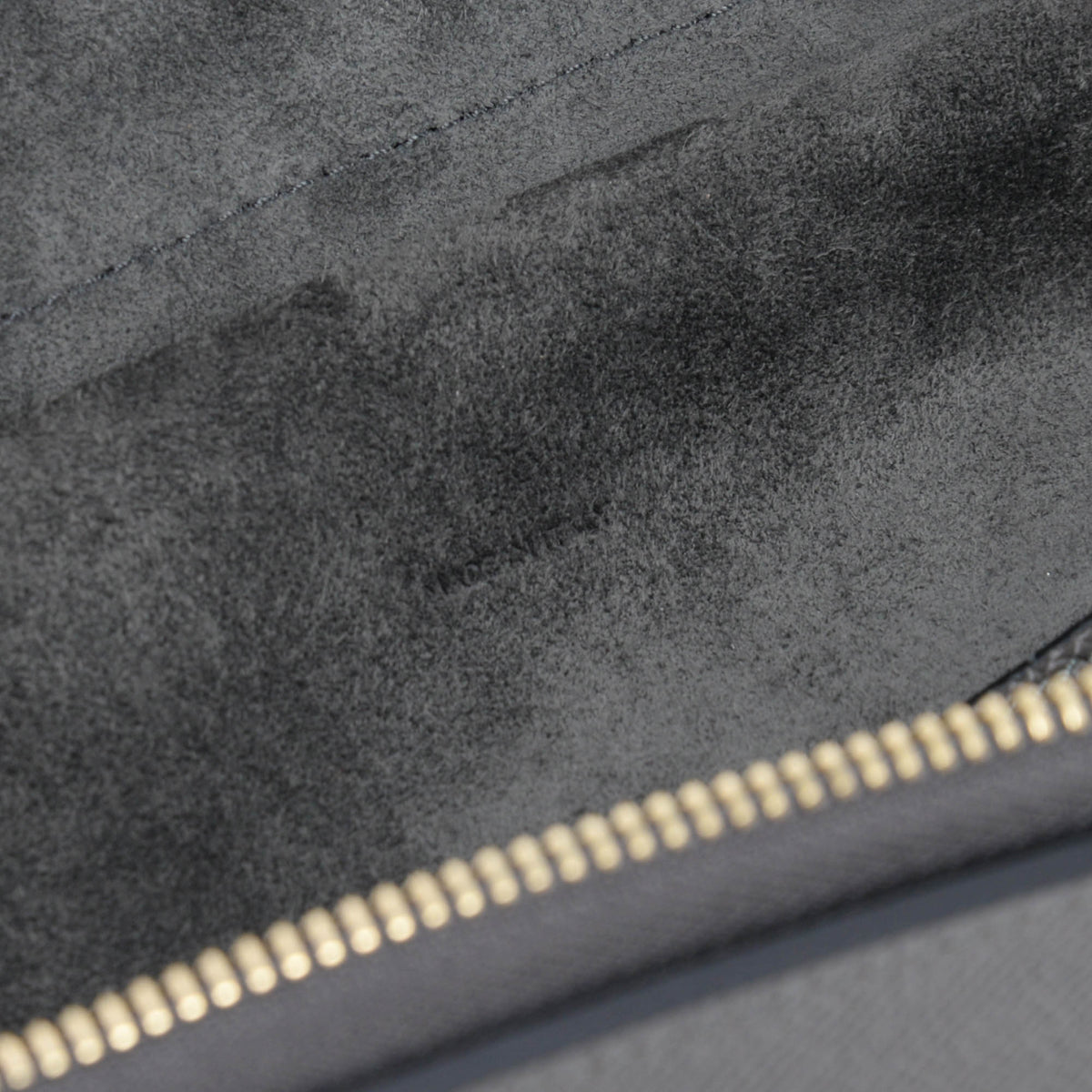 Celine Grey Grained Calfskin Mini Belt Bag