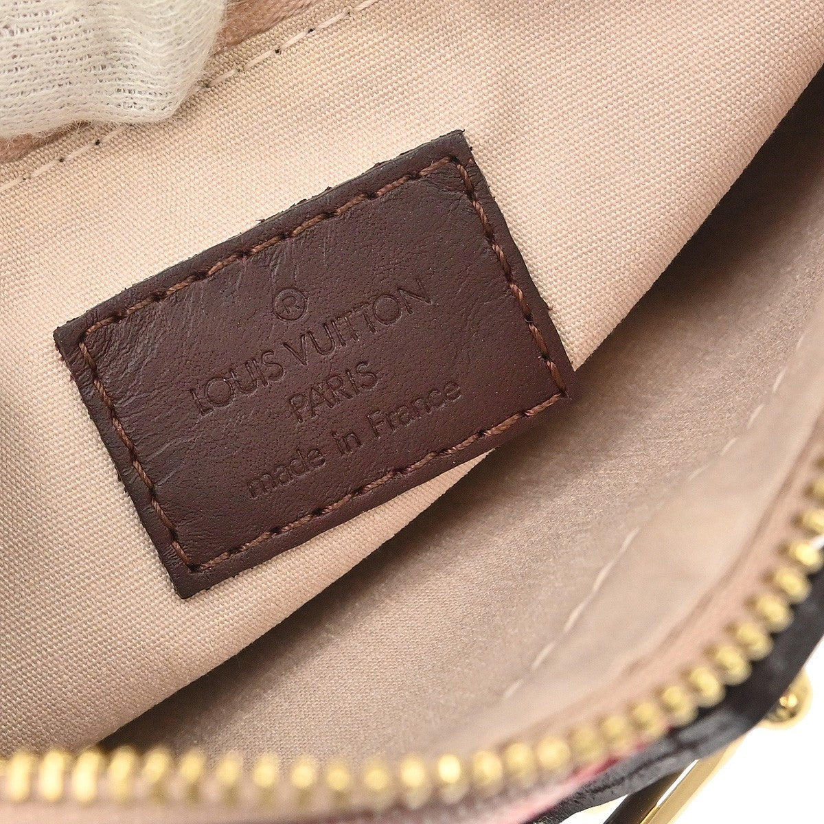 Louis Vuitton Cherry Mini Lin Canvas Anne Sophie Clutch