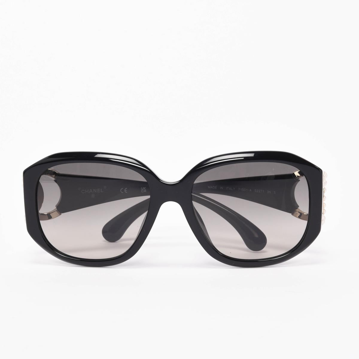 Chanel Black Pearl CC Sunglasses