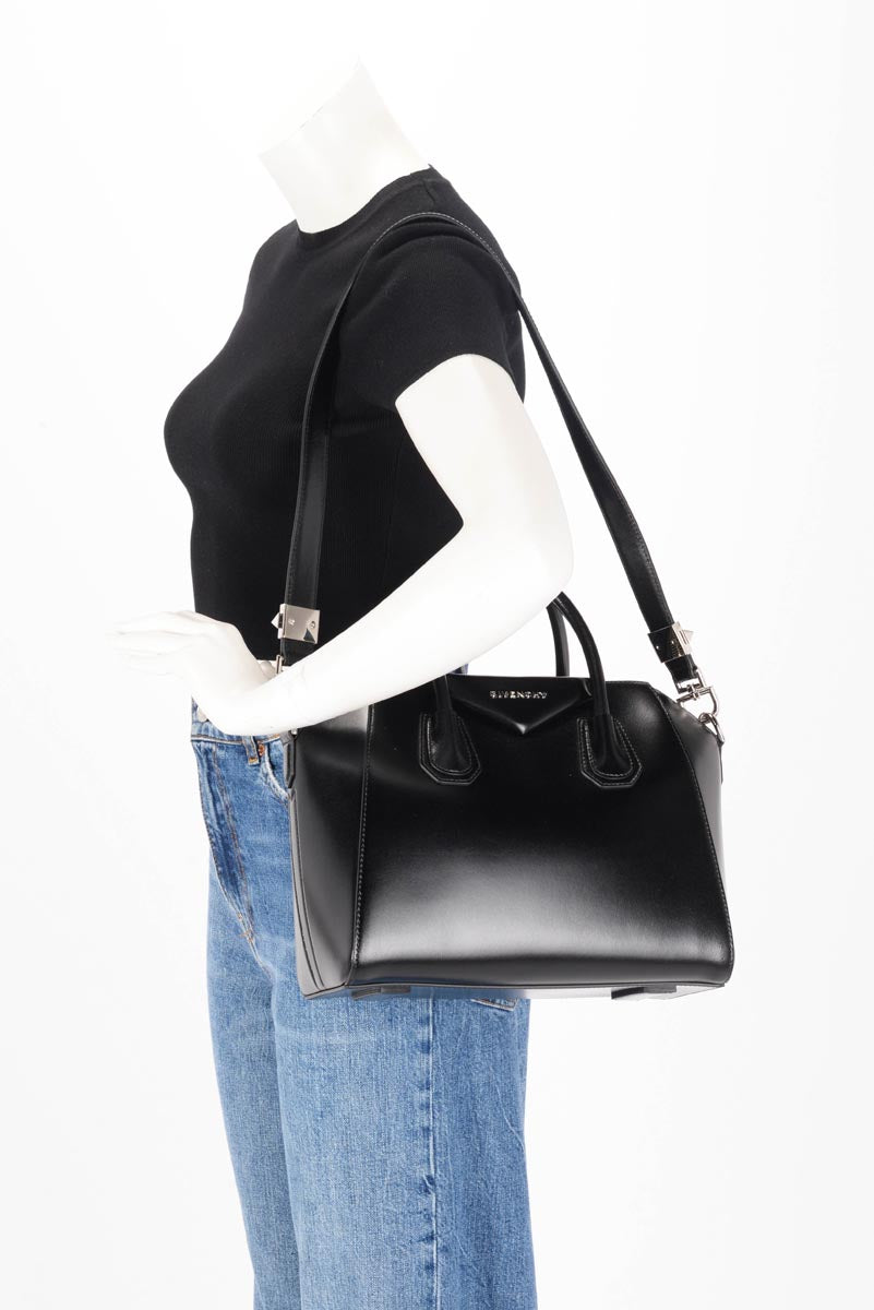 Givenchy Black Shiny Lord Small Antigona