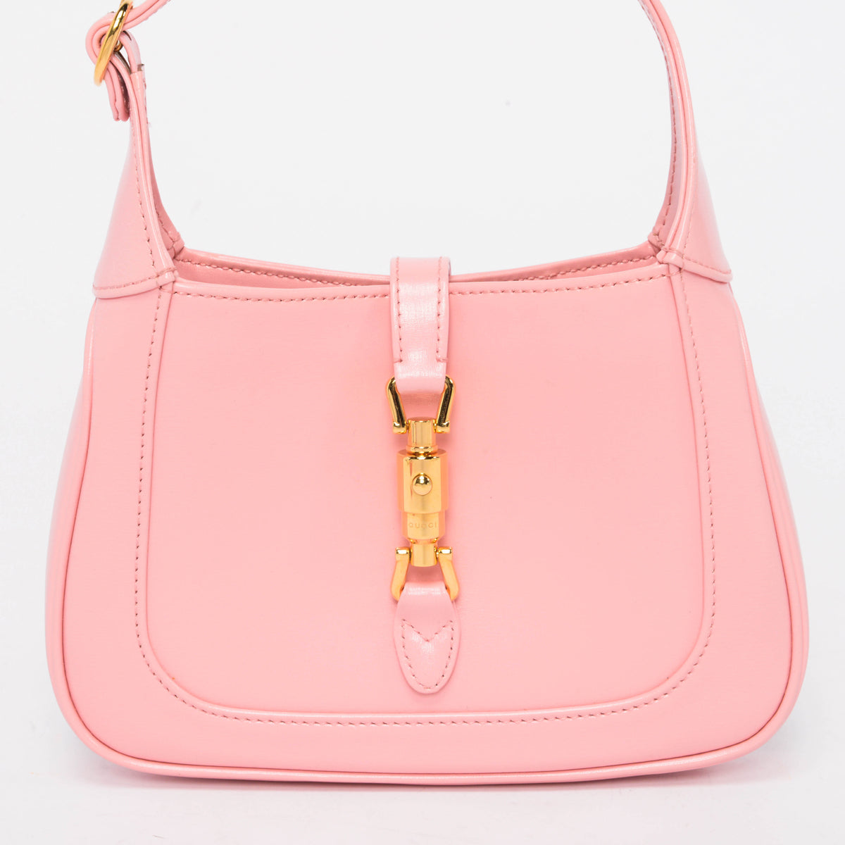 Gucci Pink Calfskin 1961 Mini Jackie Bag