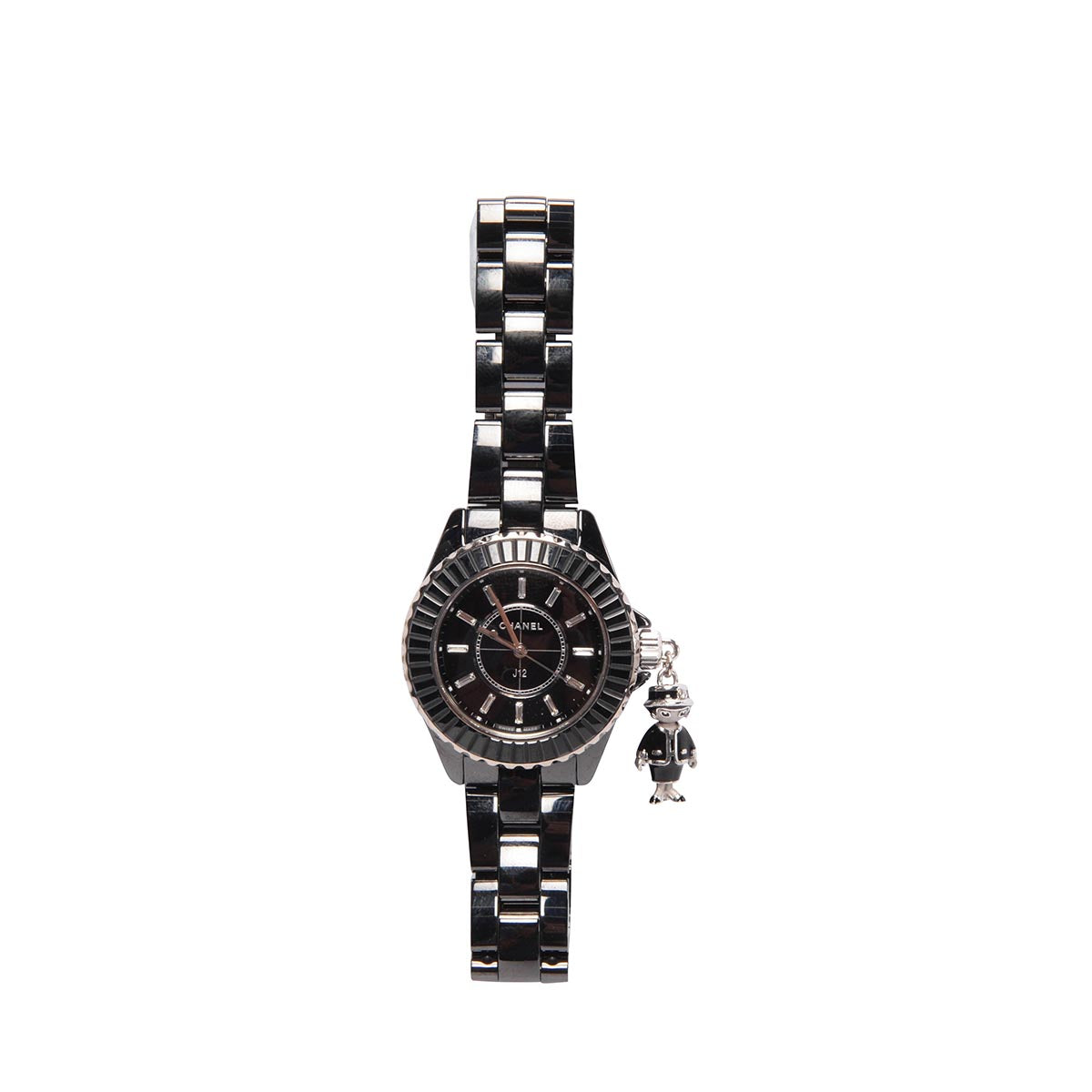 Chanel Black Mademoiselle J12 Acte II Watch