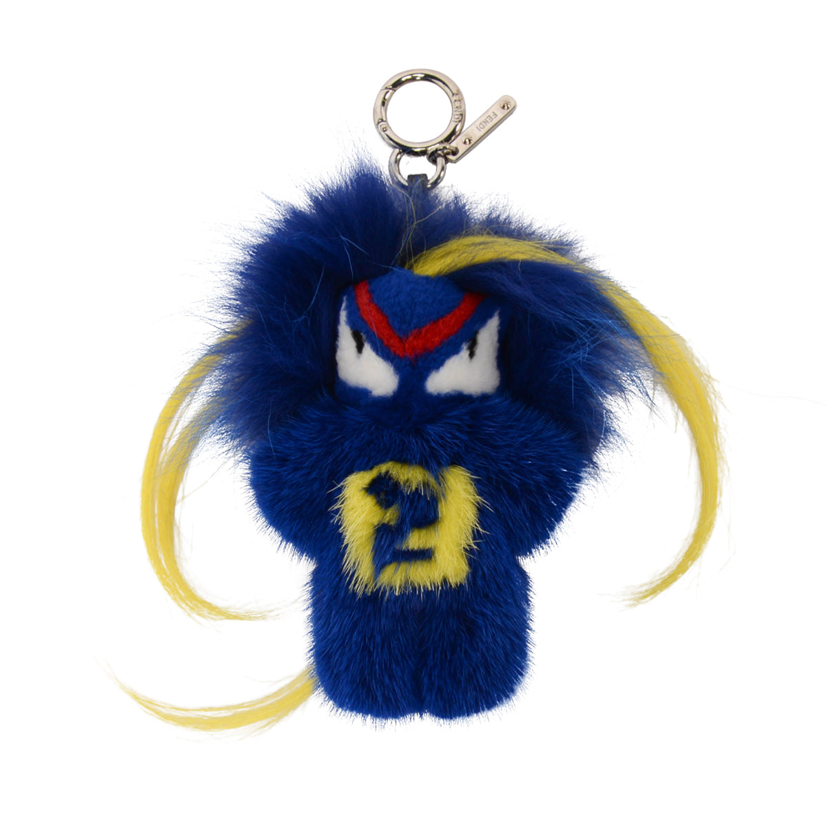 Fendi Blue Mink Fendirumi Bug-Kun Bag Charm