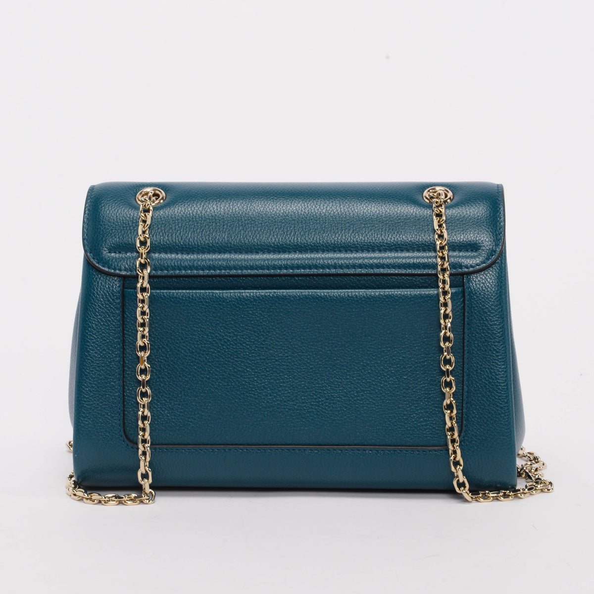 Cartier Teal Grained Calfskin Small Panthere de Cartier Bag