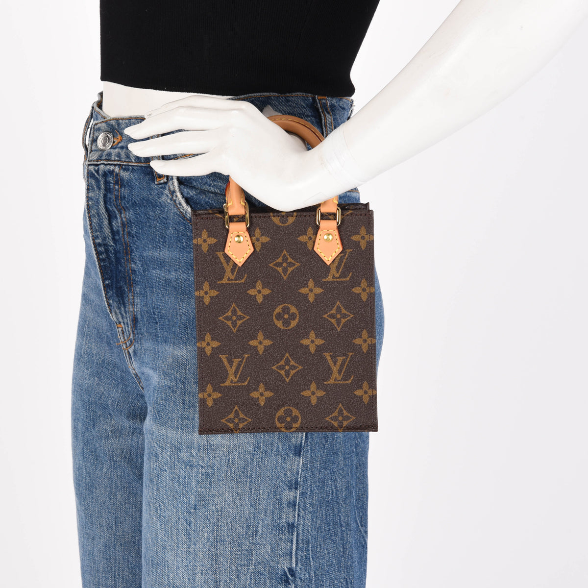 Louis Vuitton Monogram Canvas Petit Sac Plat