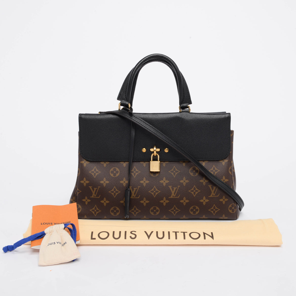 Louis Vuitton Black Monogram Venus Bag