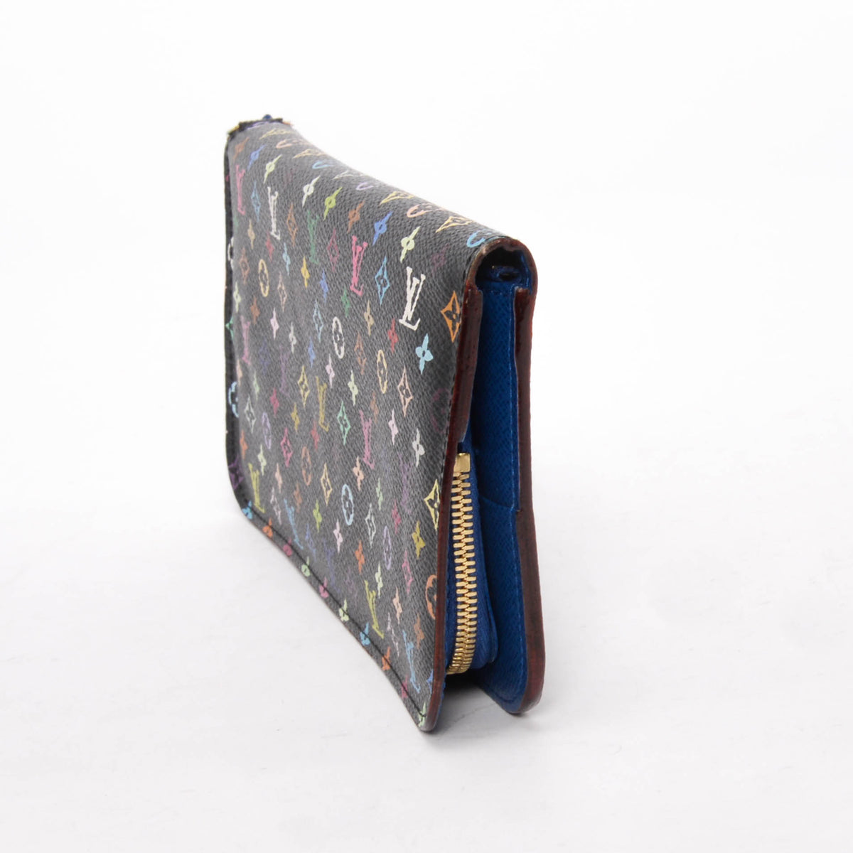 Louis Vuitton Black Multicolore Monogram Insolite Wallet
