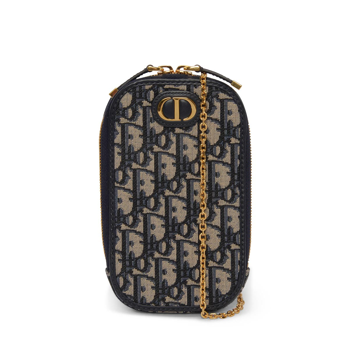 Dior Blue Oblique Jacquard 30 Montaigne Call'in Dior Phone Holder