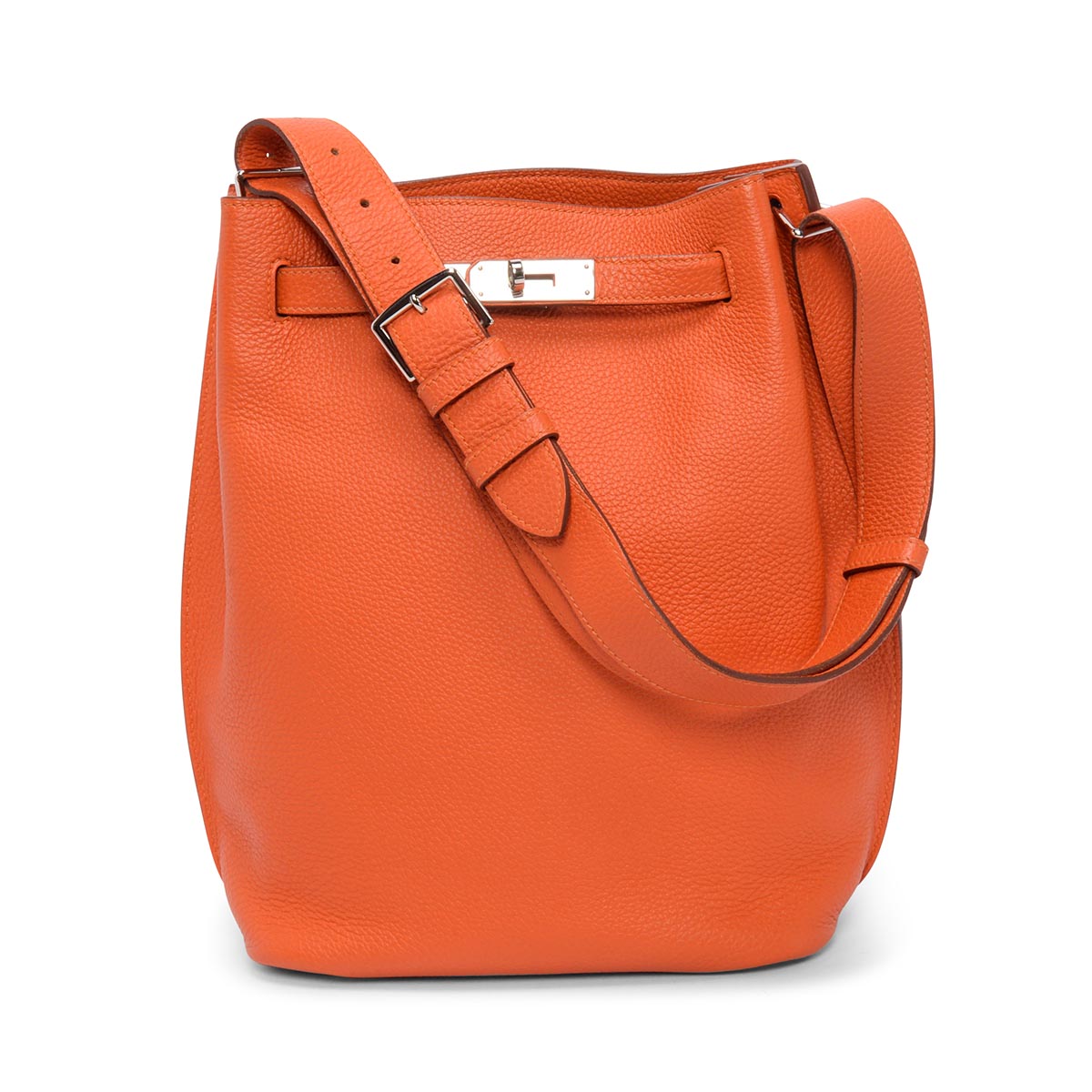 Hermes Orange Poppy Togo So Kelly 22