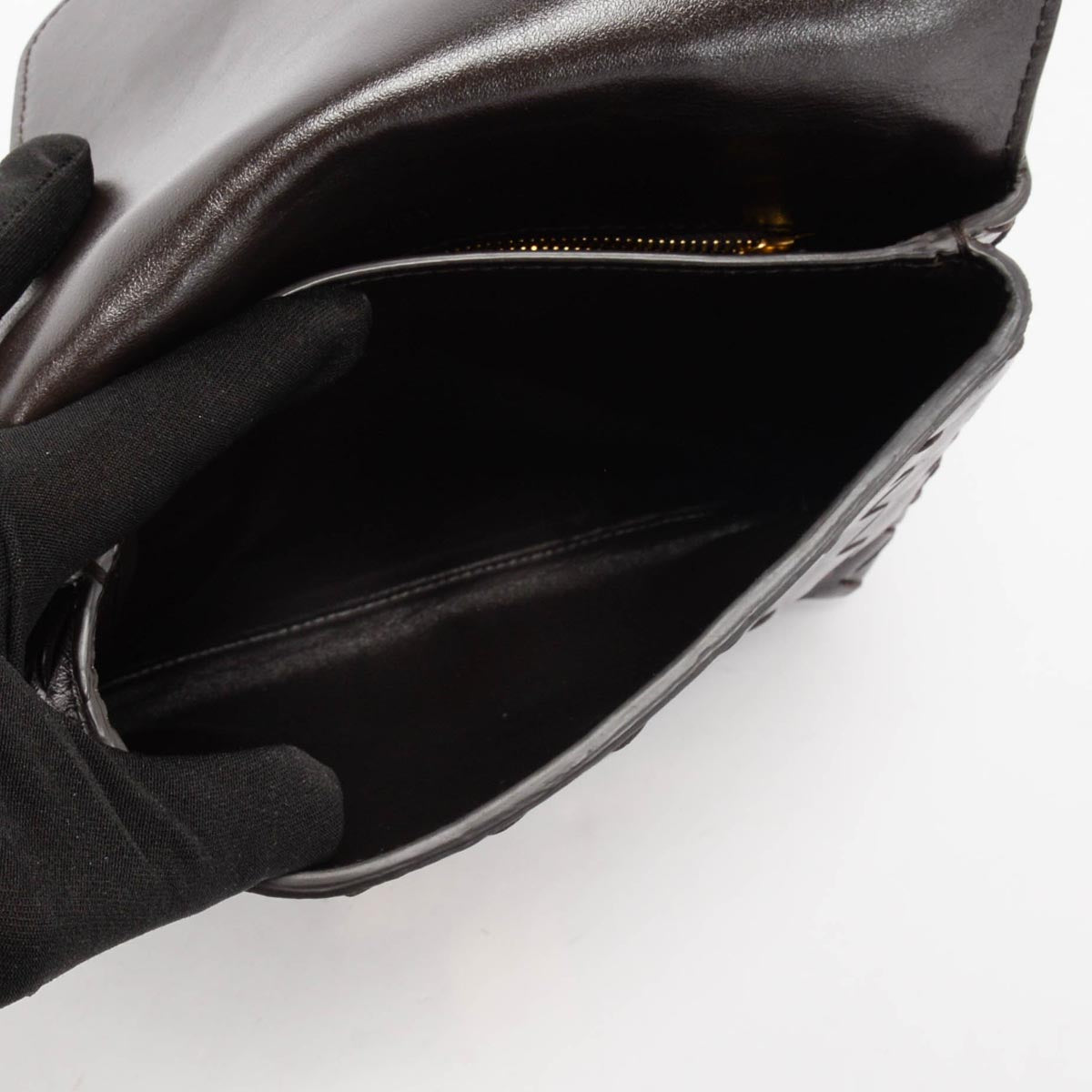 Bottega Veneta Fondant Intrecciato Mini Cross Body Bag