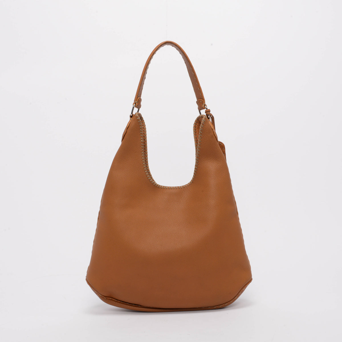 Fendi Tan Selleria Hobo Bag