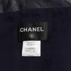 Chanel Navy Lambskin Laser Cut Vest FR 42 - Blue Spinach