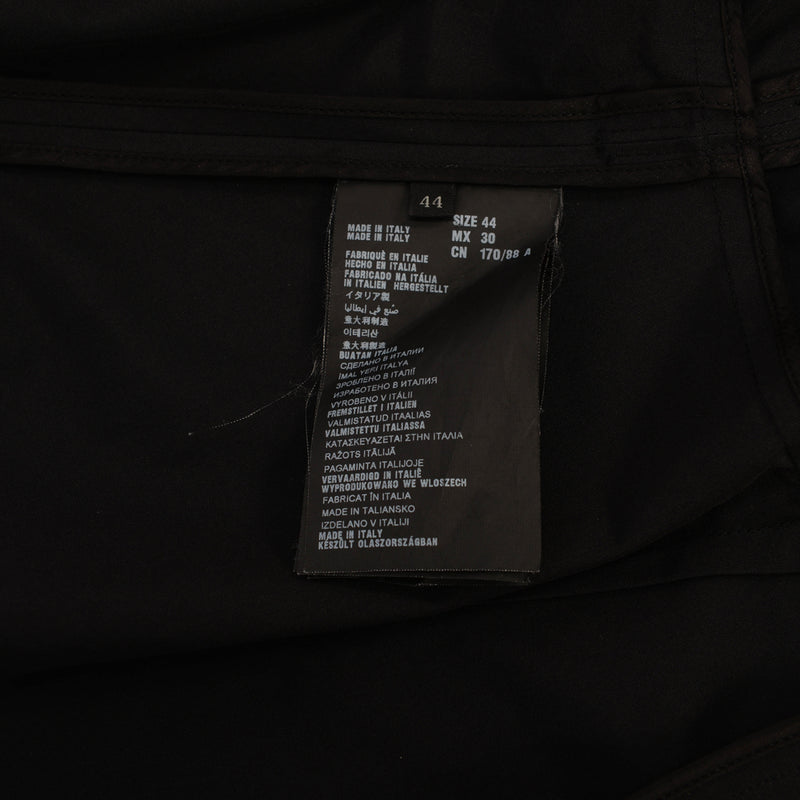 Prada Black Nylon Zip Front Jacket IT 44 - Blue Spinach