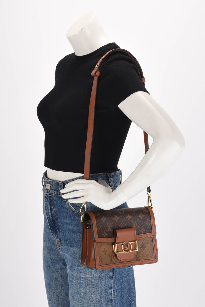 Louis Vuitton Reverse Monogram Mini Dauphine Bag