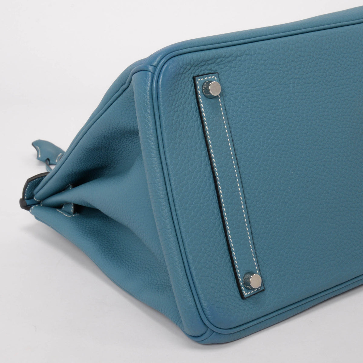 Hermes Blue Jean Togo Birkin 35 PHW