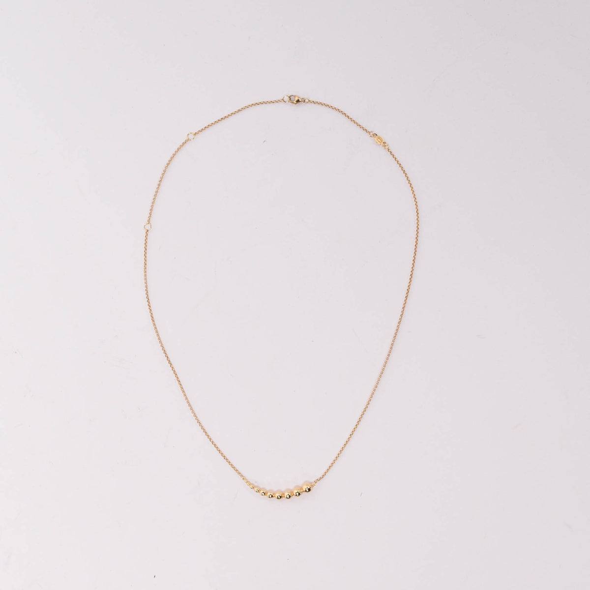 Georg Jensen 18k Yellow Gold Moonlight Grapes Pendant
