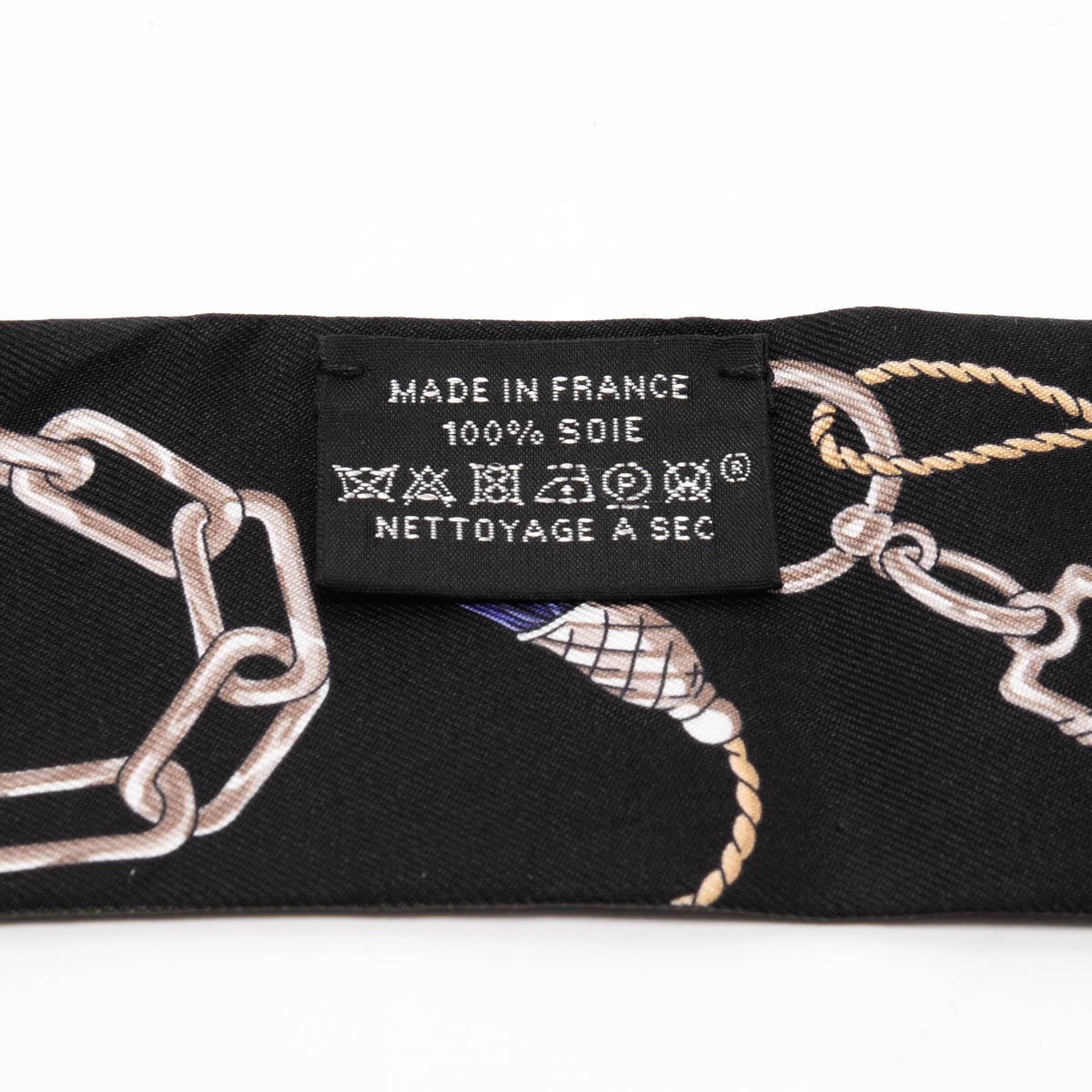 Hermes Kaki Fonce Silk C'est la Fete Twilly Set