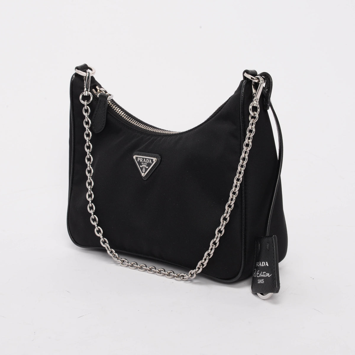 Prada Black Re-Nylon Re-Edition 2005 Shoulder Bag