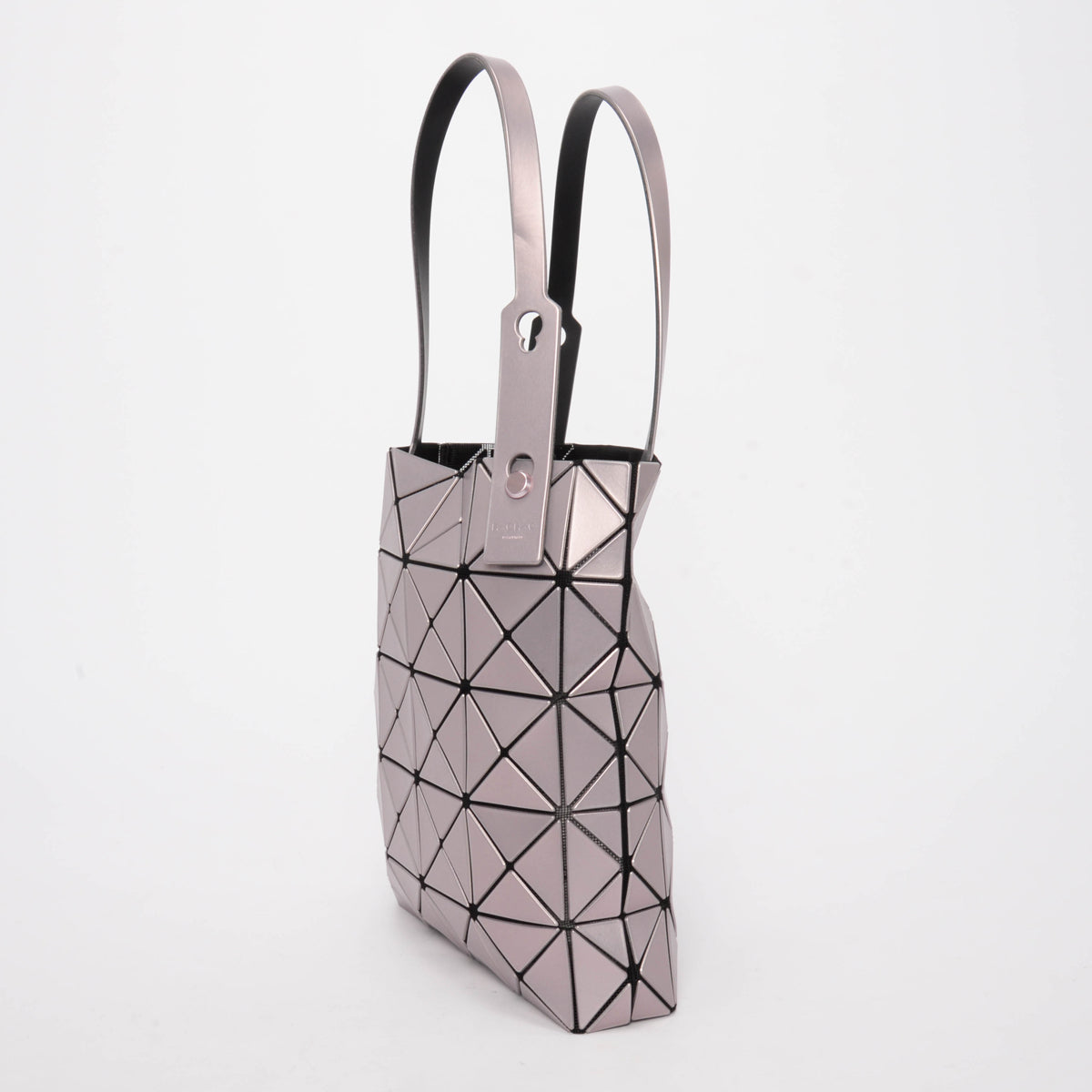 Issey Miyake Metallic Pink Prism Plus Bao Bao Tote