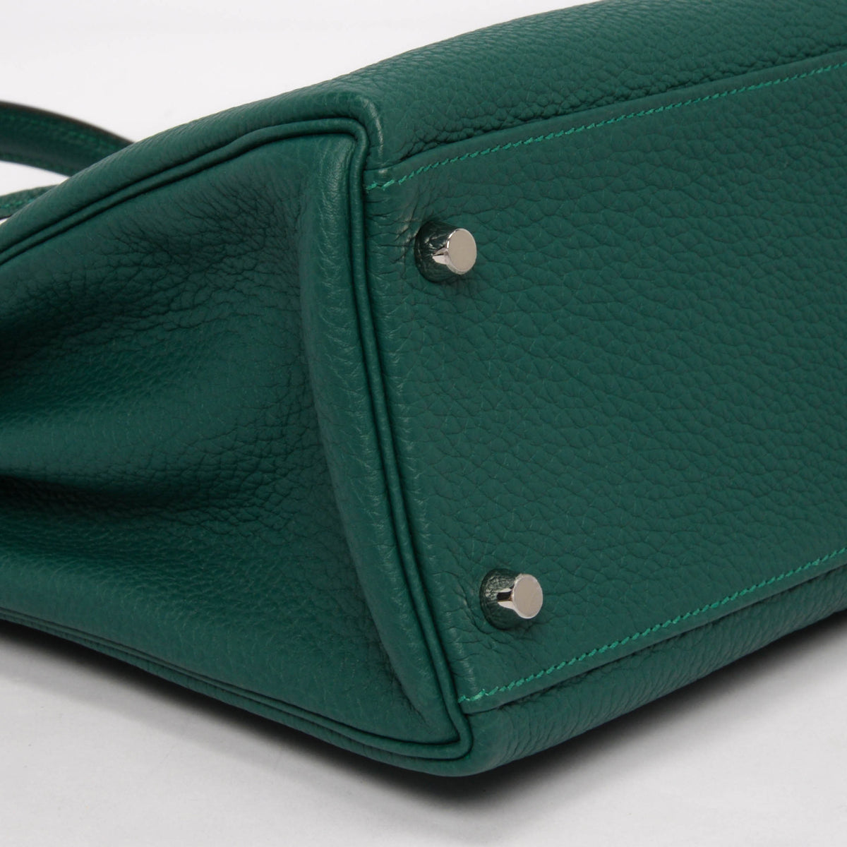 Hermes Malachite Togo Kelly 32 PHW