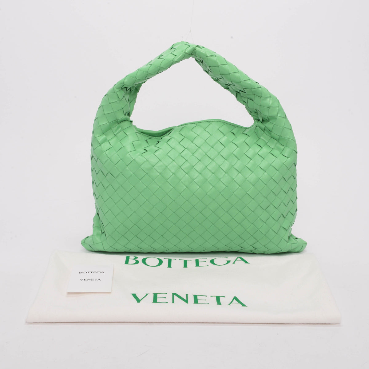 Bottega Veneta Siren Intrecciato Calf Small Hop Bag