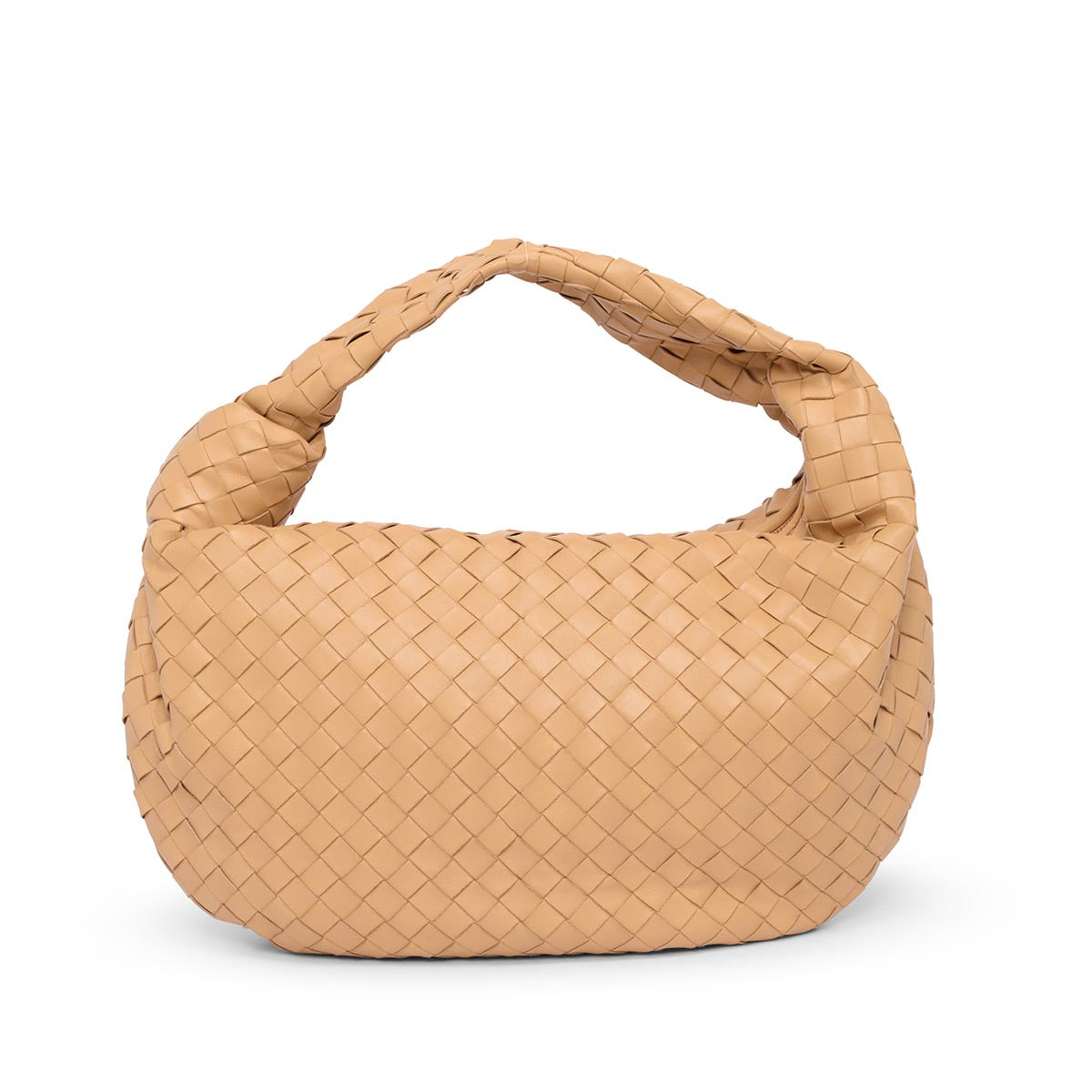 Bottega Veneta Almond Intrecciato Small Jodie Bag