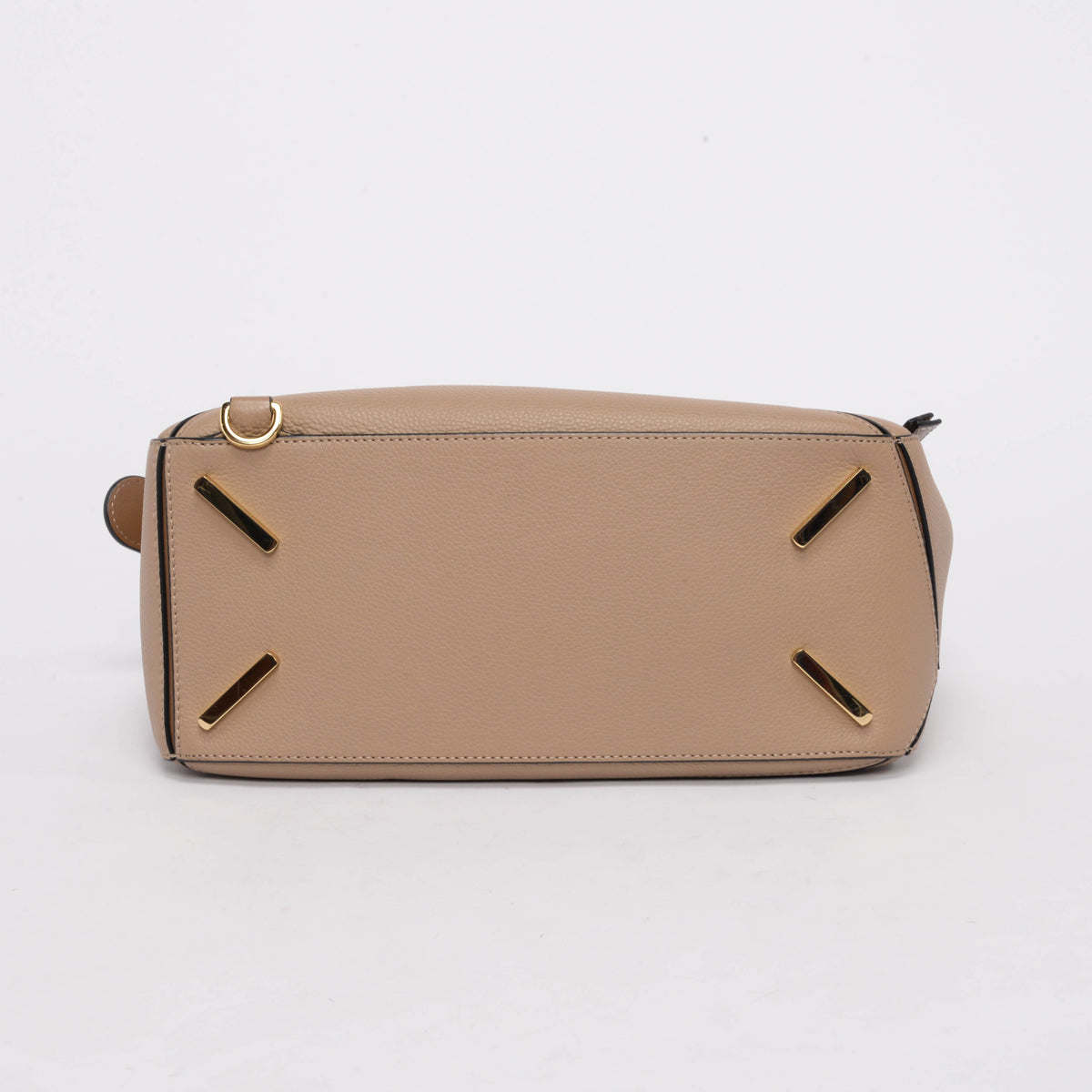 Loewe Sand & Mink Grained Calfskin Medium Puzzle Bag