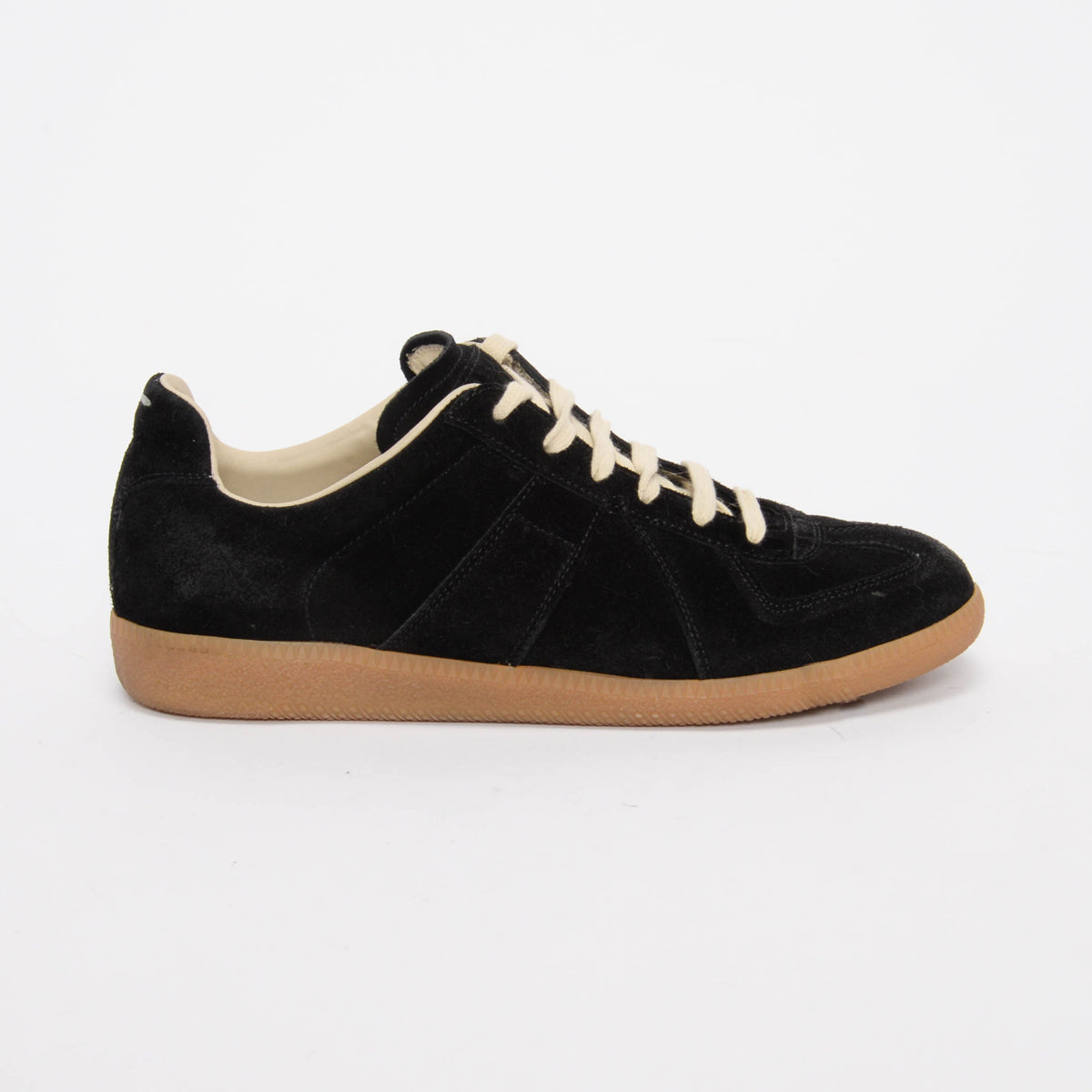 Maison Margiela Black Suede Replica Sneakers 38.5