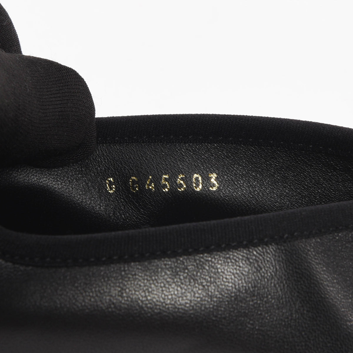 Chanel Black Lambskin CC Mary Jane Flats 38