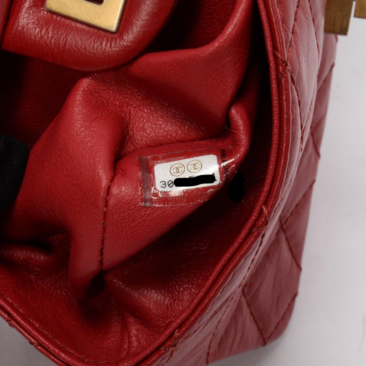 Chanel Red Aged Calfskin Mini Reissue 2.55 Flap Bag