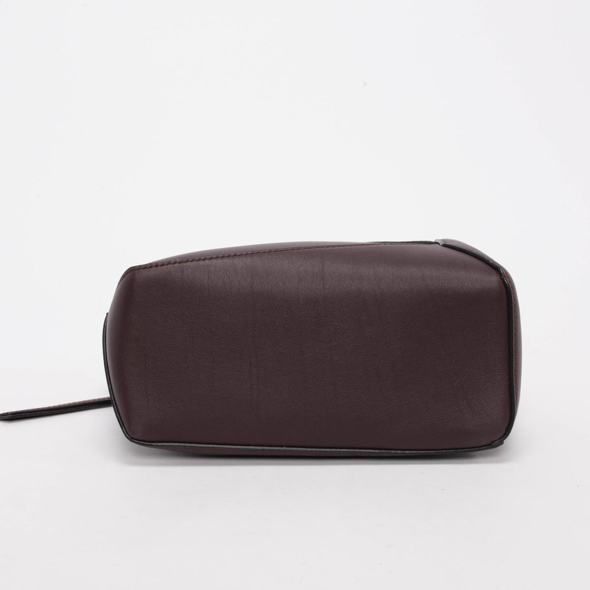 Loewe Prune Calfskin Small Puzzle Edge Bag