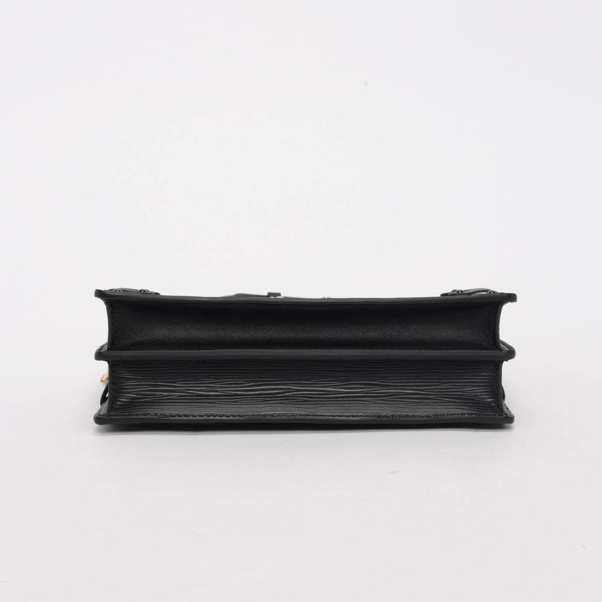 Louis Vuitton Black Epi Leather Trunk Clutch